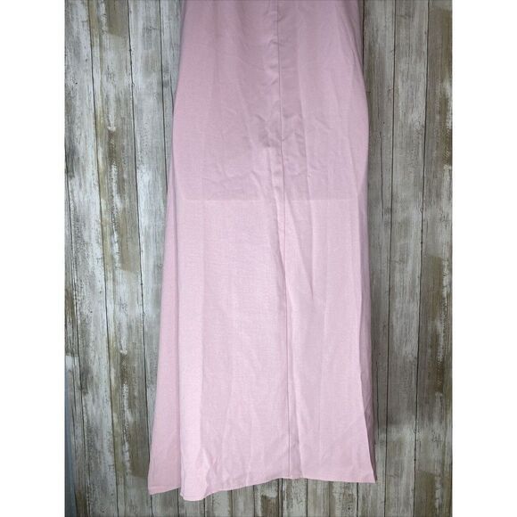 Elegant Pink Maxi Dress - Picture 7 of 11
